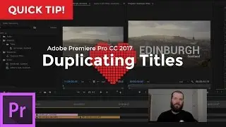 Duplicate Titles | Adobe Premiere Pro CC 2017 (11.0)