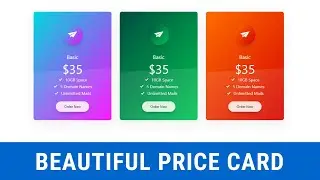 Create Amazing Price Card with React JS and Styled-Components