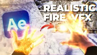 Realistic Fire Hand VFX In After Effects (2024)