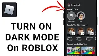How to enable dark mode on roblox (2025) | Turn on dark mode On Roblox mobile