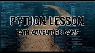 How to create an Adventure Game in Python using the Turtle | Python Tutorial