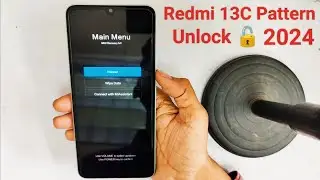 Redmi 13C Hard Reset | Pattern Unlock Without PC 2024