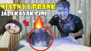 AWALNYA MAU NGEPRANK SUAMI MALAH KENAK BATUNYA..? AUTO NGAKAK