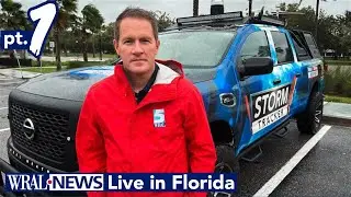 Part 1: Adam Owens live in FL; Gainesville, Florida, hunkers down ahead of category 4 Hurricane Ian