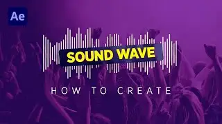 SOUND WAVE EFFECT without MUSIC | RANDOM AUDIO SPECTRUM in After Effects