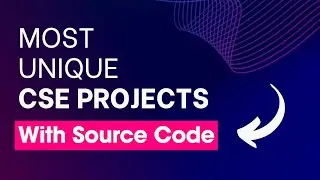 Trending Projects in Computer Science 🔥👨‍💻 Unique CSE Projects with Source Code