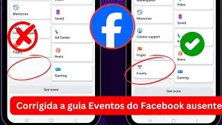 Problema de guia de eventos ausente no Facebook Solve