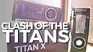 Clash of the Titans - Titan X vs Titan X - Pascal v Maxwell - Premiere Pro Davinci Resolve