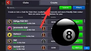 How to Create Your Own Club In 8 Ball Pool