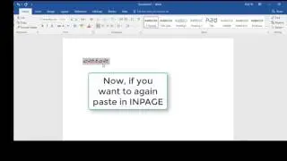 Inpage to Unicode and Unicode to Inpage (Vise Versa)