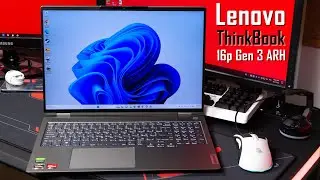 Lenovo ThinkBook 16p G3 ARH - ноутбук в діловому стилі в металі на Ryzen 9 і GeForce RTX 3060. Огляд