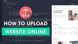 How to upload your website to live server: Templet, Domain, Hosting, cPanel