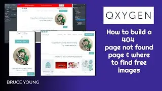 How to create a 404 error page in Oxygen Builder in 10 minutes