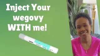 Afraid? Inject Your Wegovy with Me| Wegovy Injection in Thigh - 1 min Tutorial!