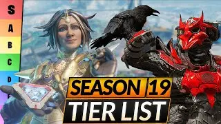 The ULTIMATE Apex Season 19 Ranked Legend Tier List