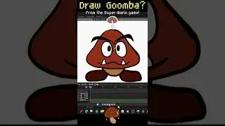 How to Draw Goomba Mushroom