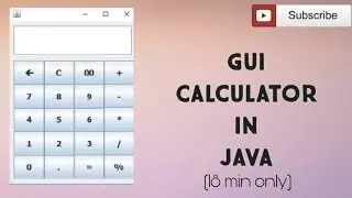 GUI Calculator in JAVA using eclipse ide | Tech Projects