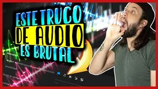 Este TRUCO DE AUDIO te hará ahorrar mucho tiempo en PREMIERE PRO 2021 [Música automática]