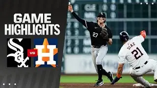 White Sox vs. Astros Game Highlights (8/17/24) | MLB Highlights