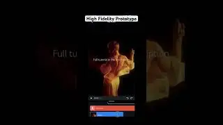 Learn high fidelity prototype in Figma #tutorial #figma