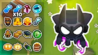 How Long Can A MAX Buffed Legend Of The Night Survive? (Bloons TD 6)