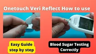 Onetouch verio reflect how to use.