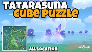 All Location Tatarasuna Cube Electrograna Puzzles | Genshin Impact