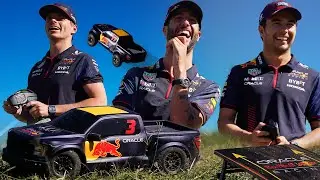 Formula 1 drivers drive RC cars | feat. Max Verstappen, Checo Perez and Daniel Ricciardo