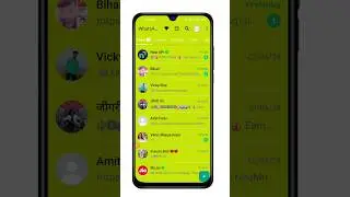 gb whatsapp home screen colour change kaise kare 2024 || #shorts #youtubeshorts #viral