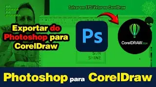 Photoshop para CorelDraw - Como abrir arquivo photoshop no CorelDraw #photoshop #coreldraw #corel