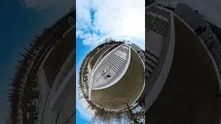 На что способна эта малышка? Insta 360. И это только один из режимов.