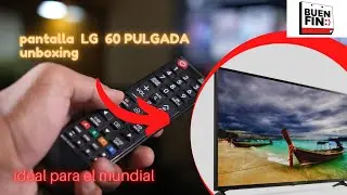 pantalla de 60 pulgadas LG 4K 60UQ79 Smart tv unboxing 📺