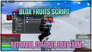 Blox Fruit Script Hack | BEST AUTO FARM, FRUIT FARM, EVENT FARM, ESP | OP GUI SCRIPT