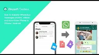 How to Transfer WhatsApp Messages Photos Videos from iPhone to iPhone /Android