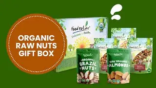 Perfect Gift for Nut Lovers: Organic Raw Nuts Gift Box