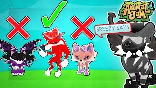 I HOSTED A *HUGE* SIMON SAYS CONTEST! | Animal Jam (Breezy Says)