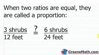 Pre-Algebra Lesson #36 Proportions | What is a Proportion in Math