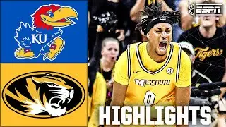 Kansas Jayhawks vs. Missouri Tigers | Full Game Highlights | ESPN College Basketball