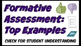 Formative Assessment Examples