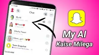 How to get my ai on snapchat | Snapchat my ai kya hai