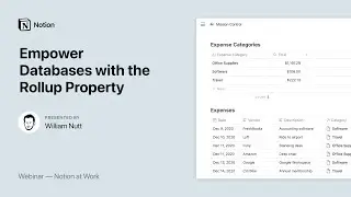 Notion at Work: Empower Databases with the Rollup Property