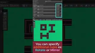 You can Rotate and Mirror Tilemap tiles in Unity👍🙂