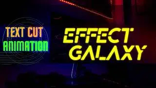 Text Cut Animation (After Effect Free Tutorial)No Plugin