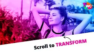 CSS Transform Effects on Scroll Skewed Background