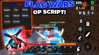 Flag Wars Script Hack GUI | ESP, Silent Aim, Hitbox, InfJump & More