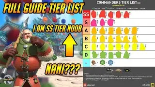 Official Full Commander Tier List Ranking Guide | Rise of Kingdoms