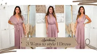 3 Simple Styling Ideas for Convertible Infinity Dresses SAKURA HENKAA