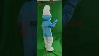 Smurf Mascot Costume: Blue and Beloved