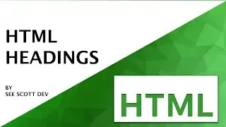 HTML Headings | HTML Step by Step Beginners Course