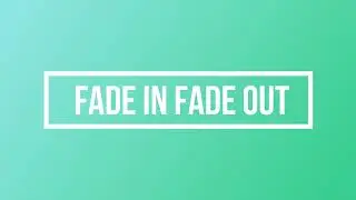 Fade In Fade Out without tween #unity3d #unity3dgames